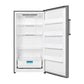 Hisense 17 cu.ft. Silver Garage Ready Convertible Upright Freezer with Reversible Door SUPPORT