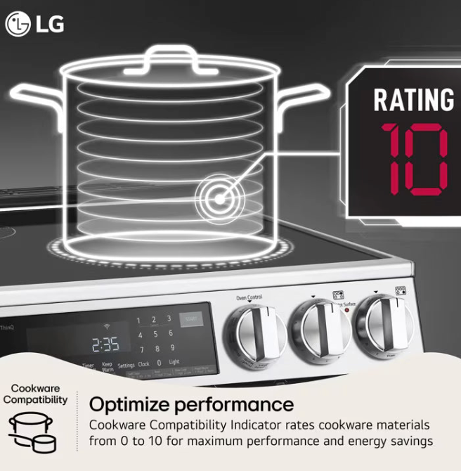 6.3 cu. ft. Smart Induction Slide-In Range with ProBake Convection® and Air Fry