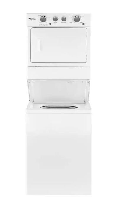 Whirlpool - 3.5 Cu. Ft. Top Load Washer & 5.9 Cu. Ft. Electric Dryer - Dual Action Agitator - White