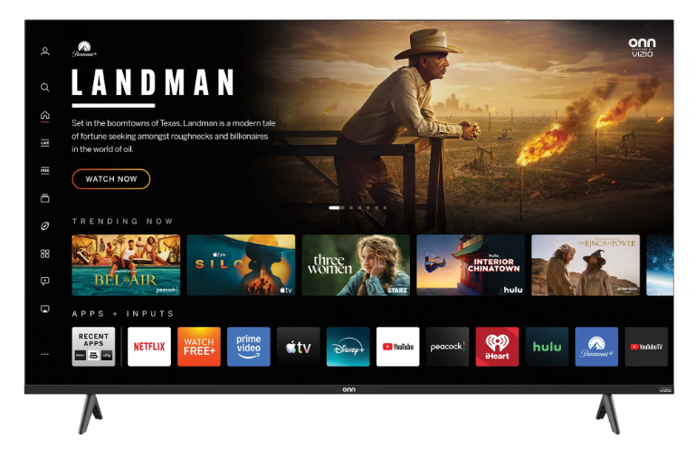 onn 50 in Class 4K UHD Smart Television Powered by VIZIO OS, 50S4V1