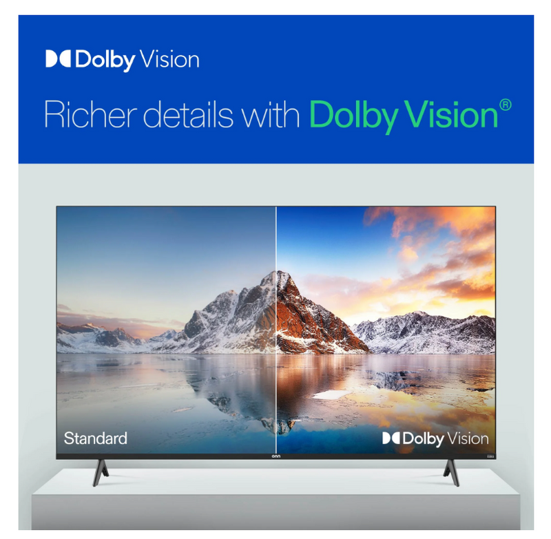 onn 50 in Class 4K UHD Smart Television Powered by VIZIO OS, 50S4V1