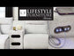 Modmax II 7-Piece Power Reclining Sectional with Chaise and Audio Consoles