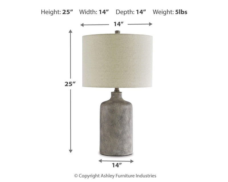 Ashley Express - Linus Ceramic Table Lamp (1/CN)