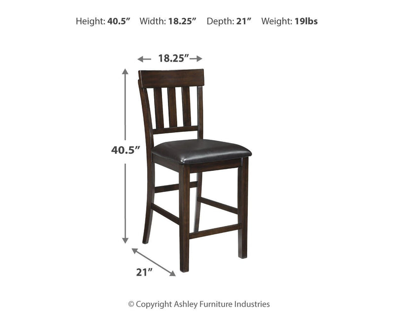 Ashley Express - Haddigan Upholstered Barstool (2/CN)