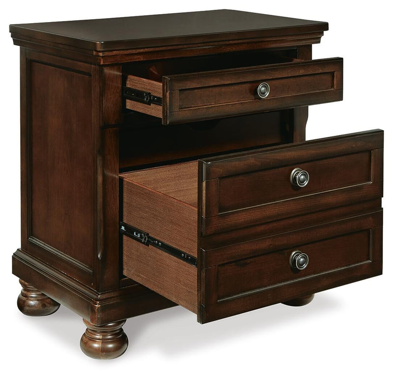 Ashley Express - Porter Two Drawer Night Stand