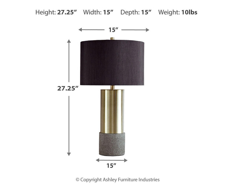 Ashley Express - Jacek Metal Table Lamp (2/CN)