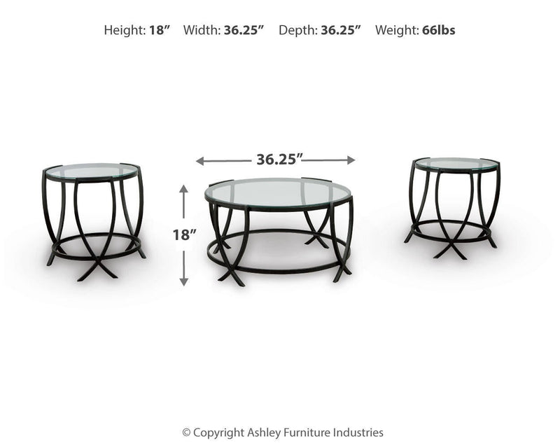 Ashley Express - Tarrin Occasional Table Set (3/CN)