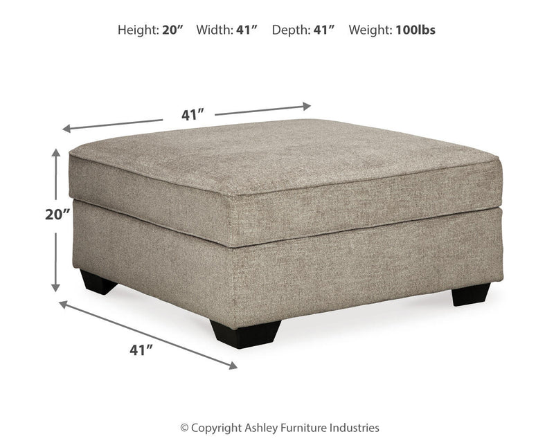 Bovarian Ottoman With Storage