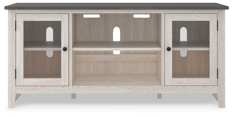 Ashley Express - Dorrinson LG TV Stand w/Fireplace Option