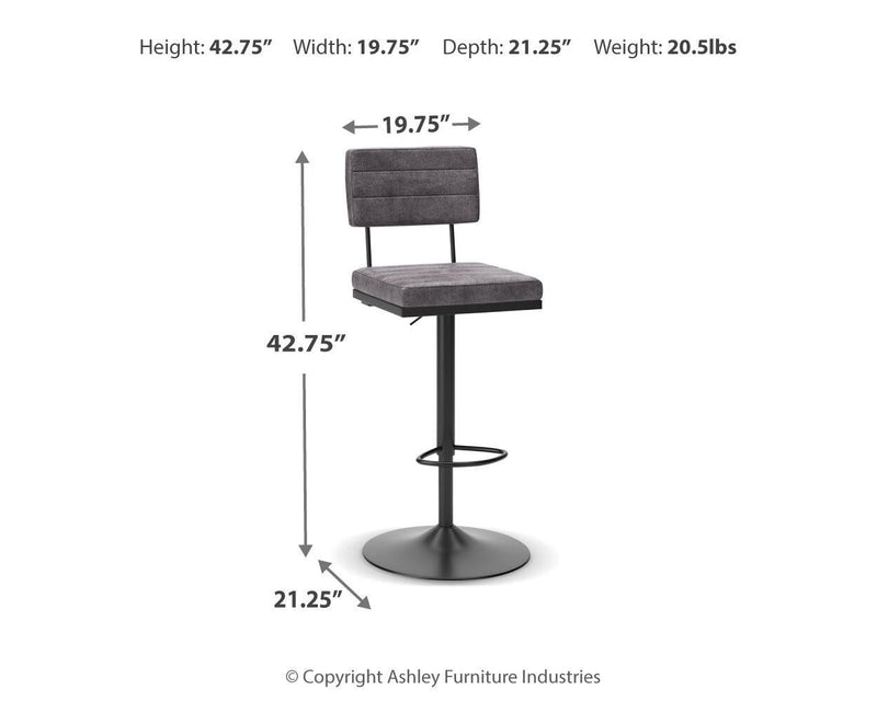 Ashley Express - Strumford Tall Swivel Barstool (2/CN)