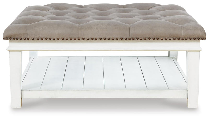 Ashley Express - Kanwyn UPH Ottoman Cocktail Table