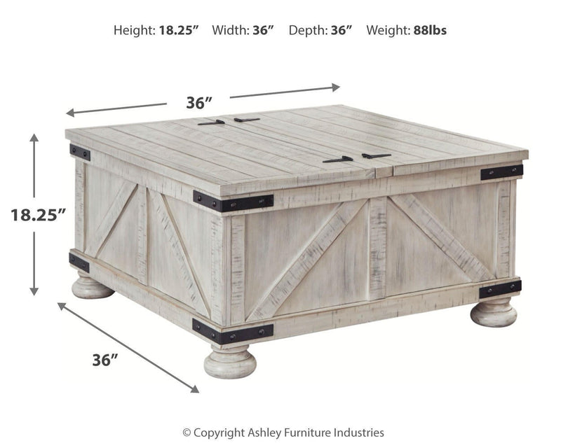 Ashley Express - Carynhurst Cocktail Table with Storage
