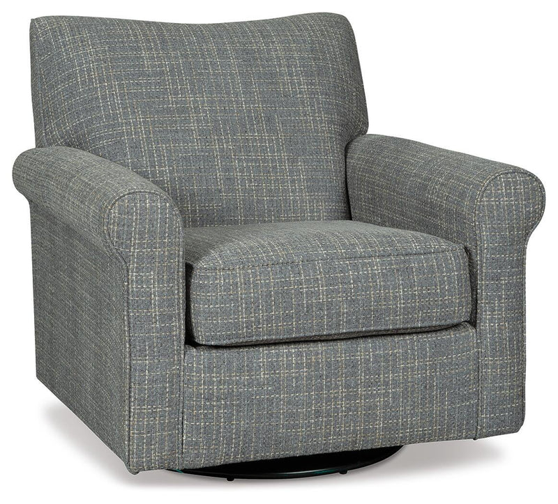 Renley Swivel Glider Accent Chair