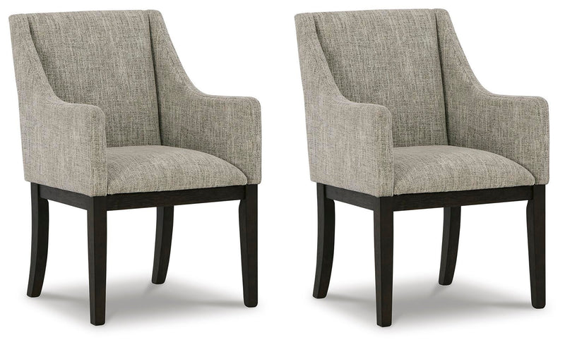 Ashley Express - Burkhaus Dining UPH Arm Chair (2/CN)