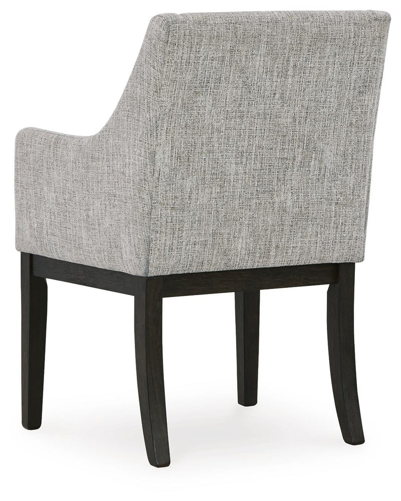 Ashley Express - Burkhaus Dining UPH Arm Chair (2/CN)