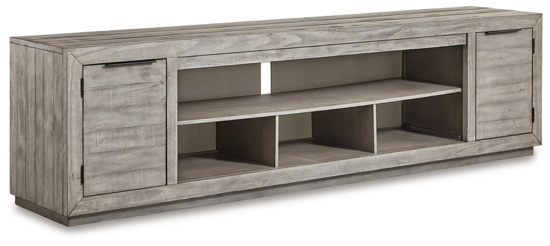 Naydell XL TV Stand w/Fireplace Option