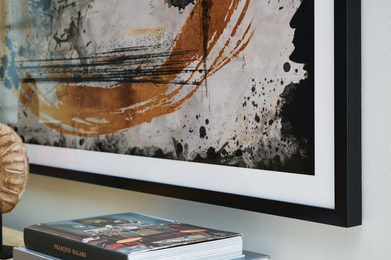 Ashley Express - Clefting Wall Art