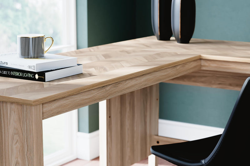 Ashley Express - Battelle 60" Home Office Desk with Return