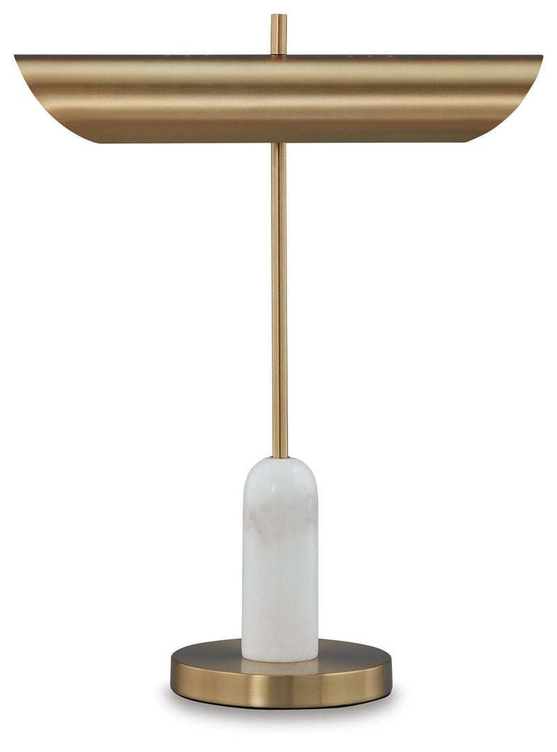 Ashley Express - Rowleigh Marble Desk Lamp (1/CN)