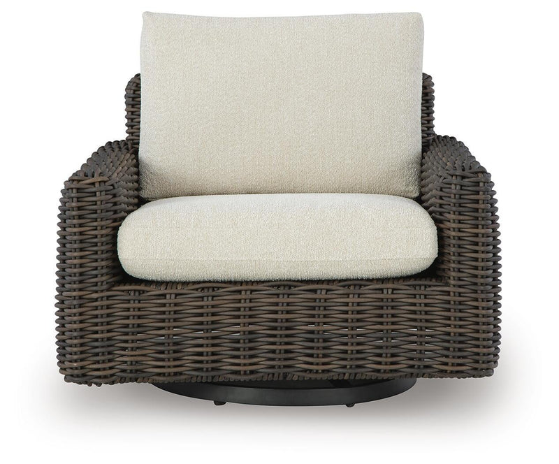 Kimora Swivel Glider Lounge w/Cushion