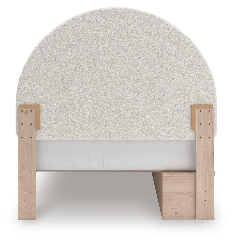 Arloster Full Upholstered Panel Bed with Storage