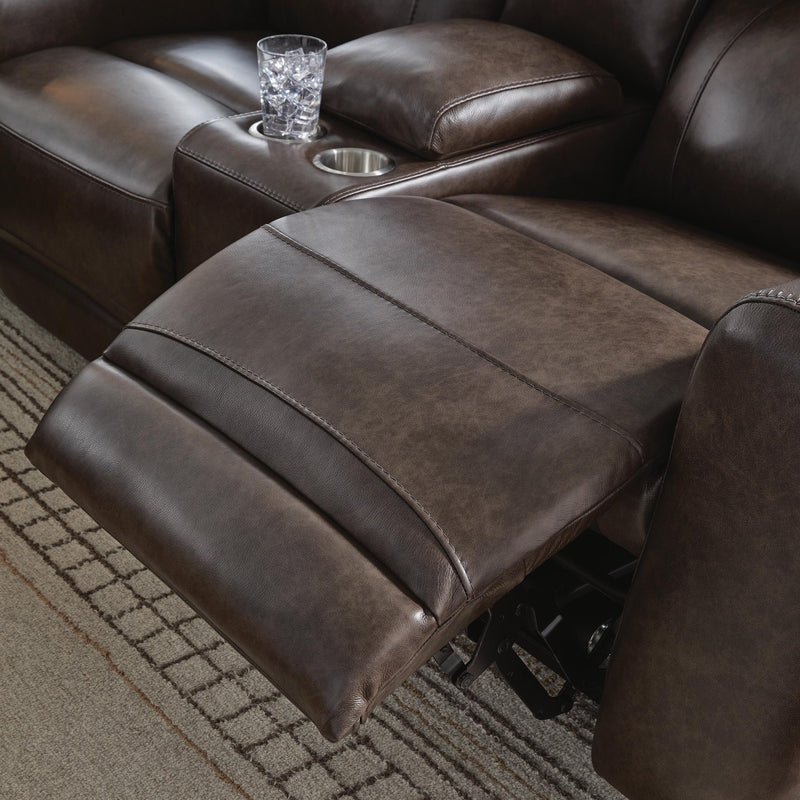 Crossplex PWR REC Loveseat/CON/ADJ HDRST