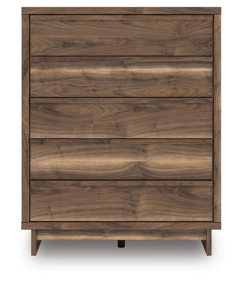Chirason Five Drawer Wide Chest