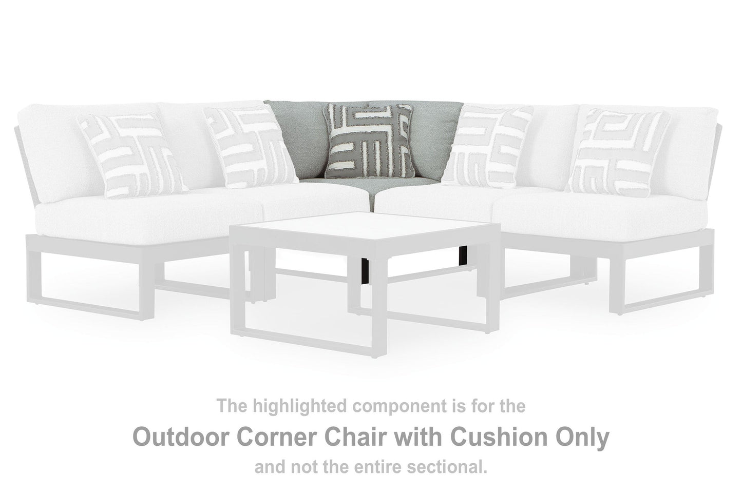 Ashley Express - Beachloft 4-Piece Outdoor Sectional