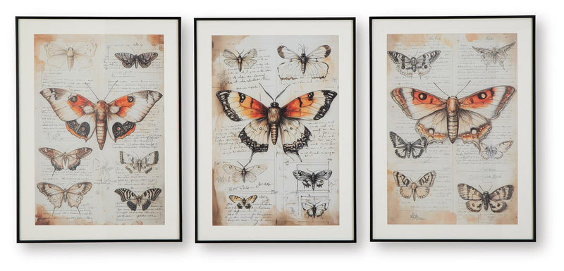 Ashley Express - Jossletts Wall Art Set (3/CN)