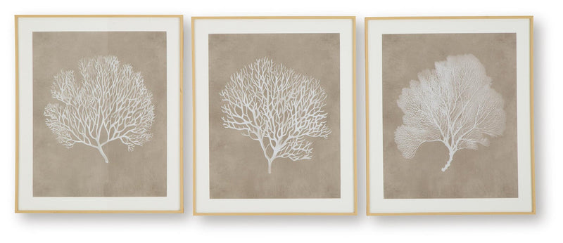 Ashley Express - Hendridge Wall Art Set (3/CN)