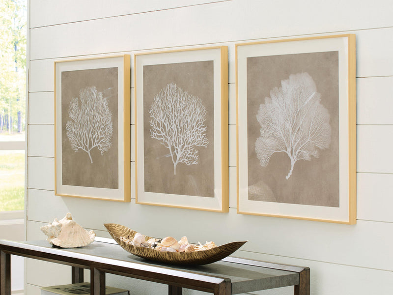 Ashley Express - Hendridge Wall Art Set (3/CN)