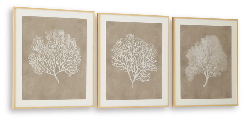 Ashley Express - Hendridge Wall Art Set (3/CN)