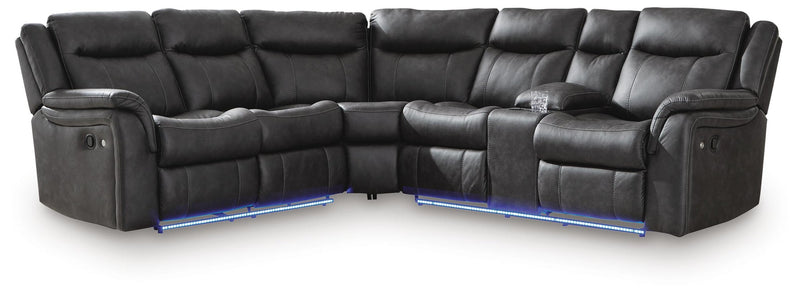 Sultan Meadow 2-Piece Reclining Sectional