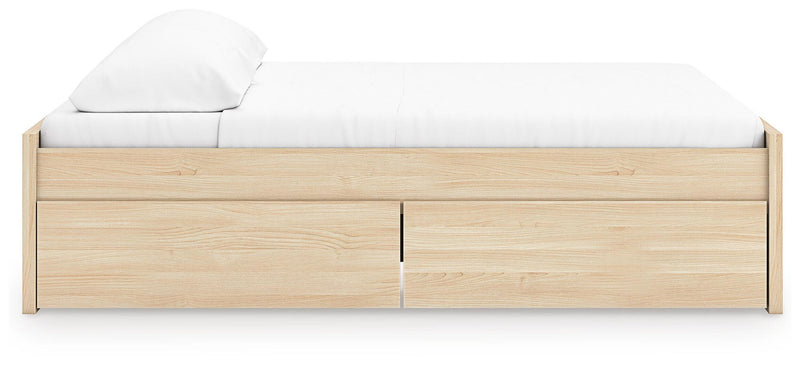 Ashley Express - Onita King Platform Bed with 1 Side Storage