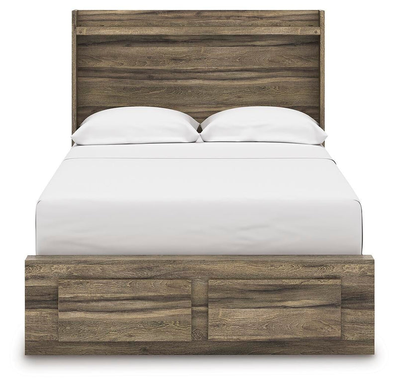 Elbrim Full Panel Storage Bed