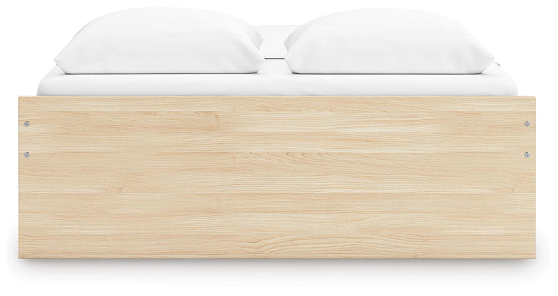 Ashley Express - Onita Queen Platform Bed with 1 Side Storage