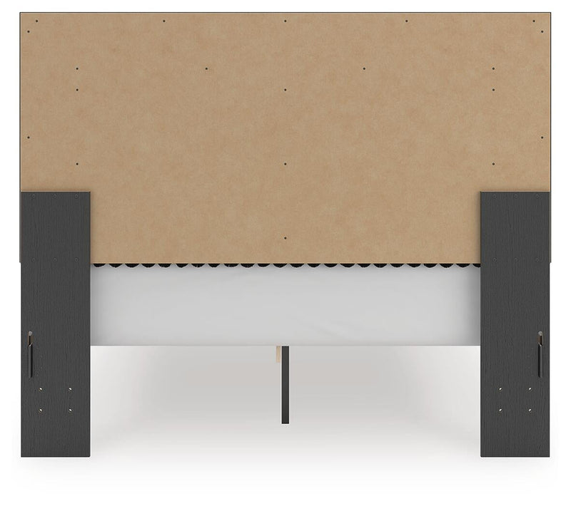 Zuraleus Queen Upholstered Panel Storage Bed