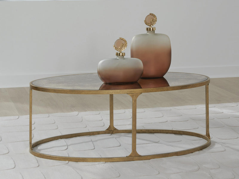 Ashley Express - Korajane Oval Cocktail Table