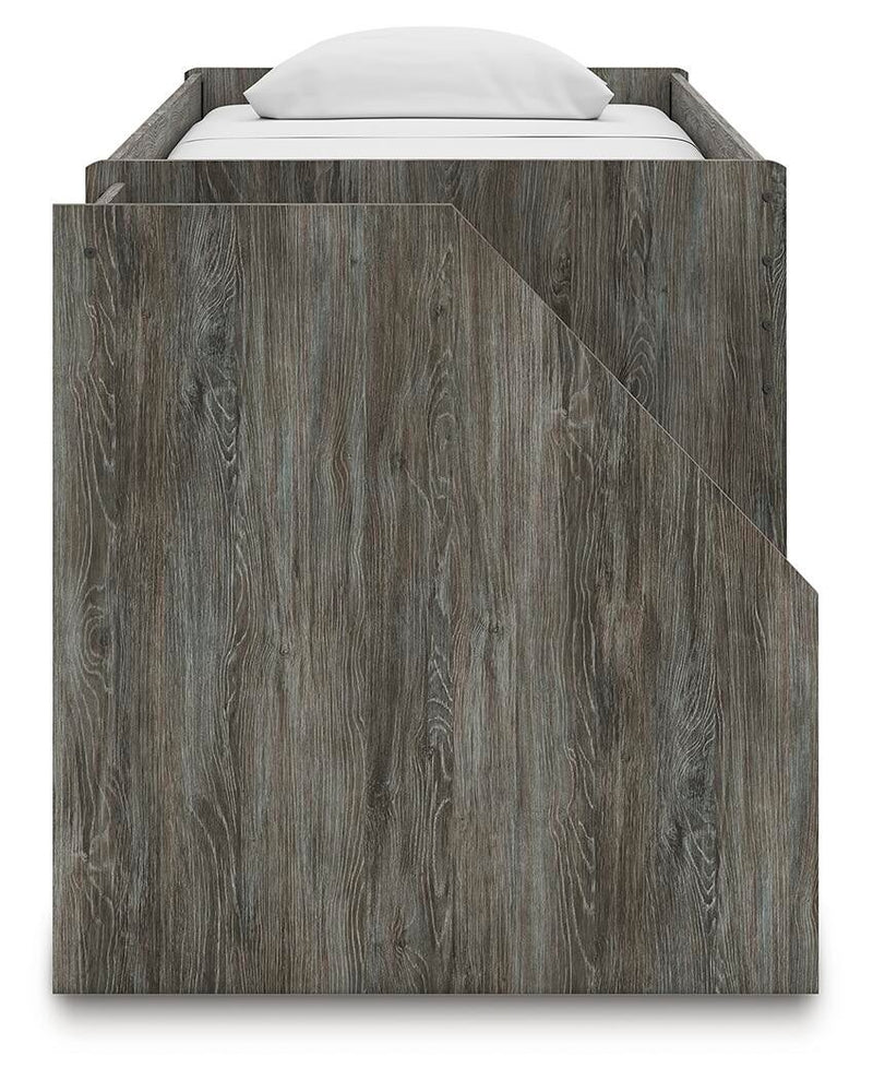 Frandern Twin Loft Bed with Drawer Storage