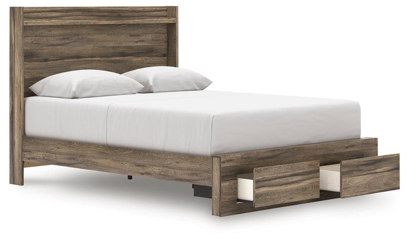 Elbrim Queen Panel Storage Bed