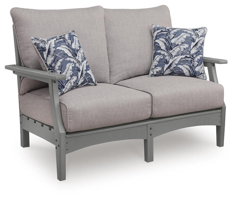 Ashley Express - Cove Beach Loveseat w/Cushion