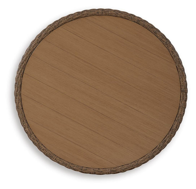 Ashley Express - Double Point Round Cocktail Table