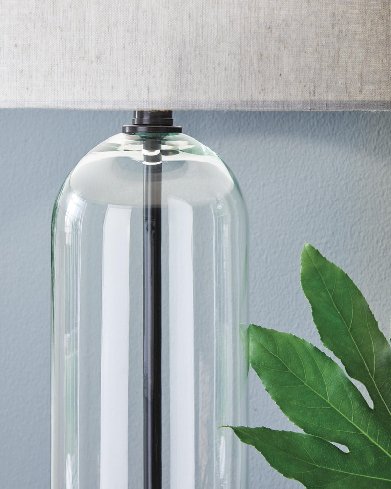 Ashley Express - Kerrbrook Glass Table Lamp (1/CN)