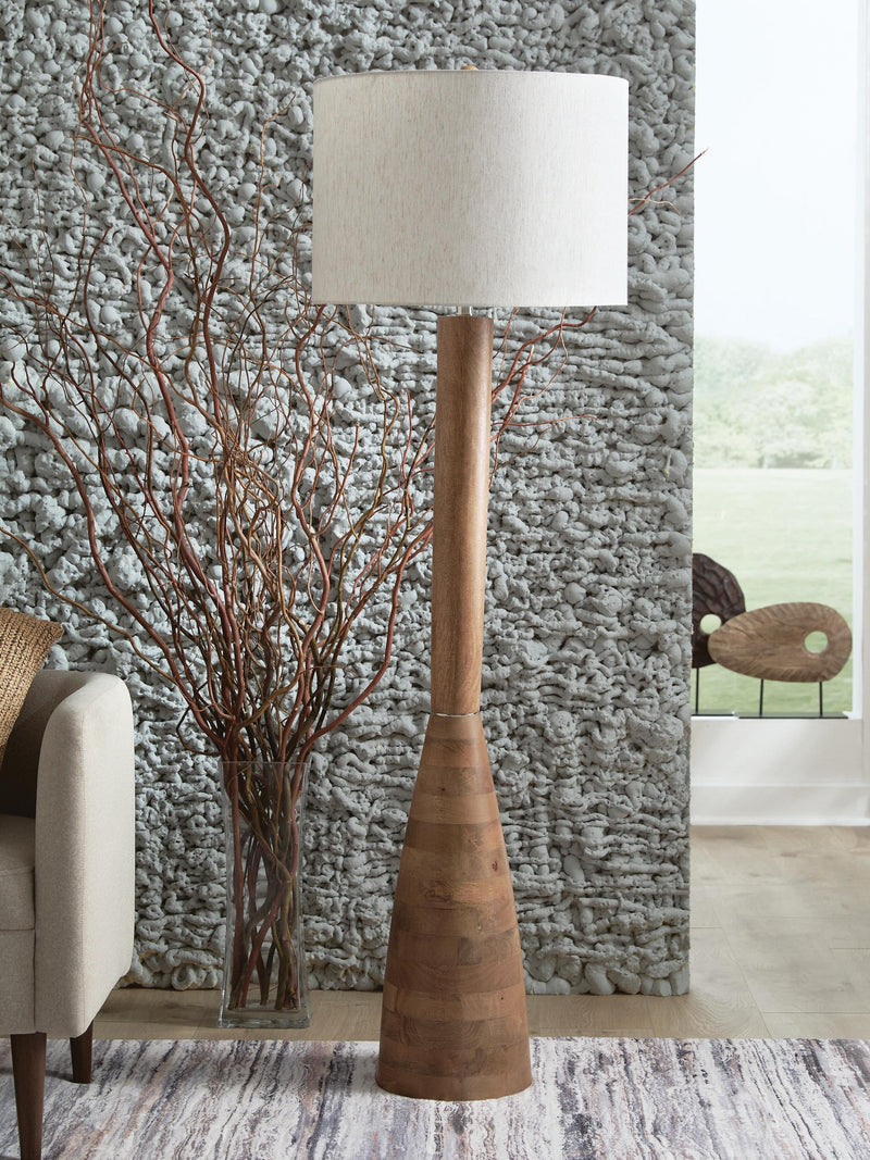 Ashley Express - Ailsa Wood Floor Lamp (1/CN)