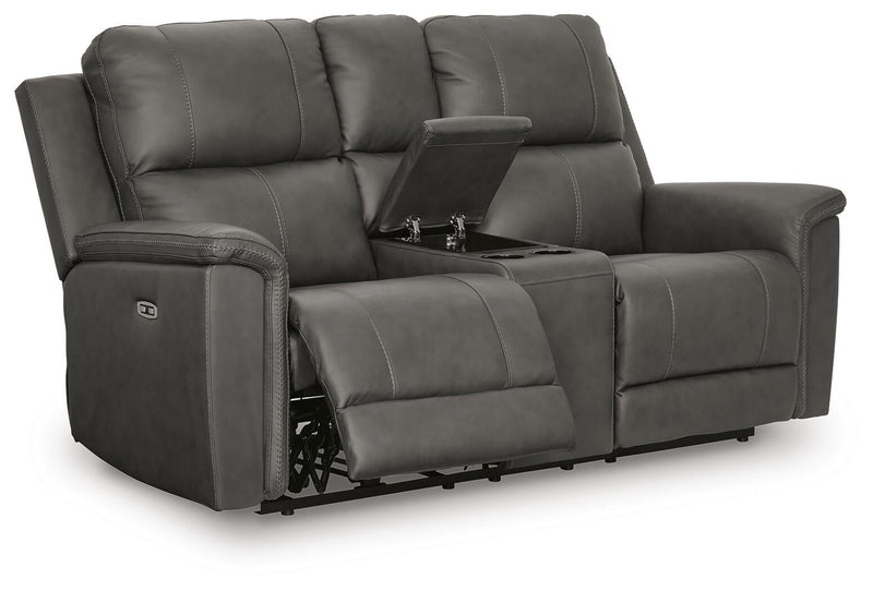 Bleckley PWR REC Loveseat/CON/ADJ HDRST