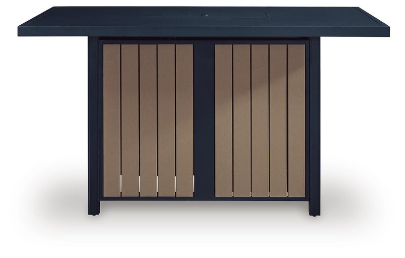 East Beach RECT Bar Table w/Fire Pit