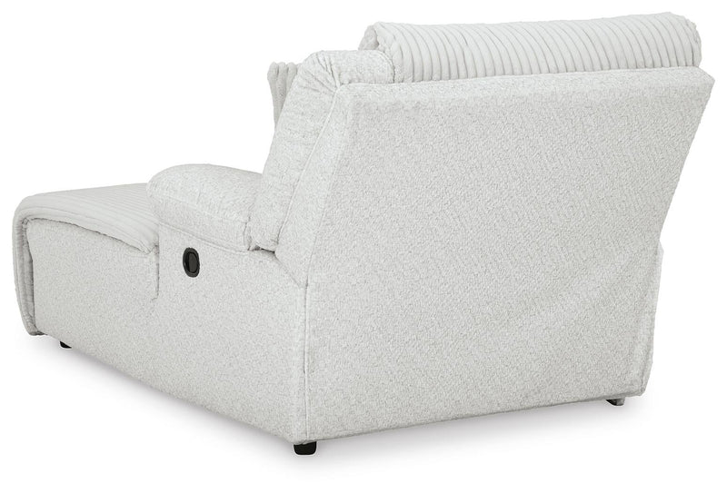 Top Tier 3-Piece Reclining Sectional Chofa