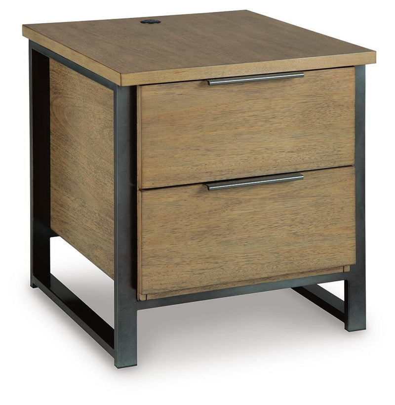 Ashley Express - Montia Rectangular End Table