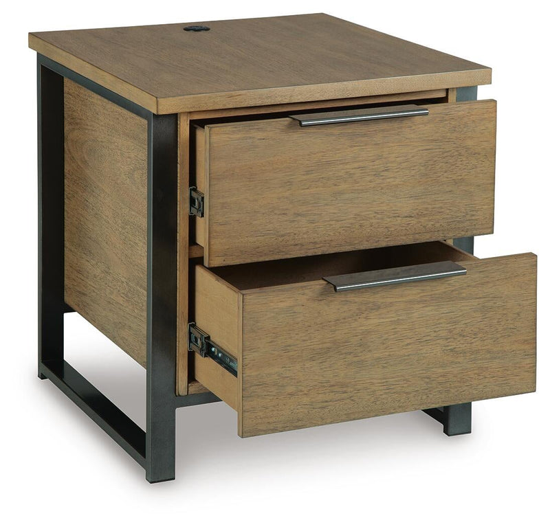Ashley Express - Montia Rectangular End Table