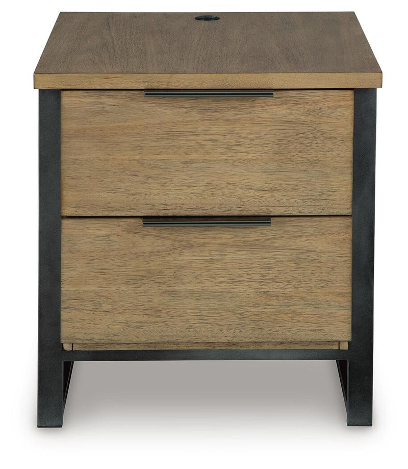 Ashley Express - Montia Rectangular End Table